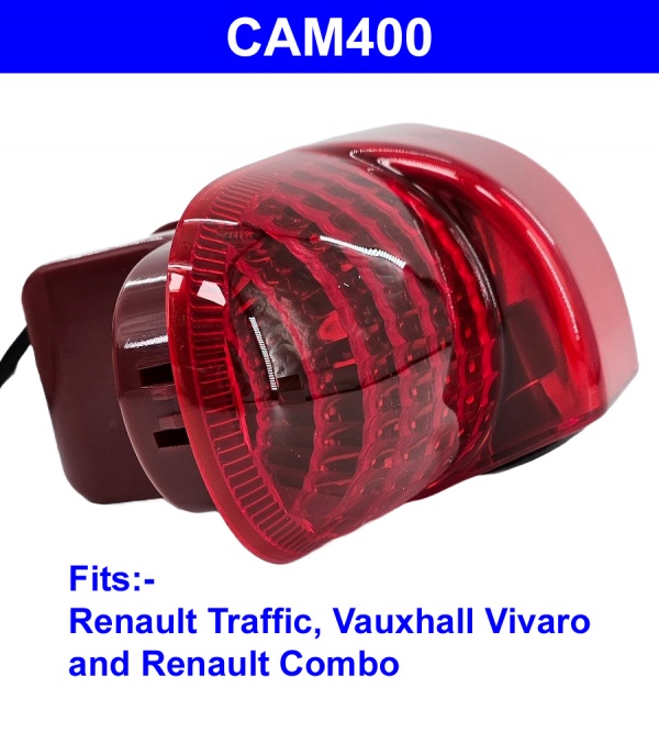 Brake light camera for Renault Traffic, Vauxhall Vivaro, Renault Combo